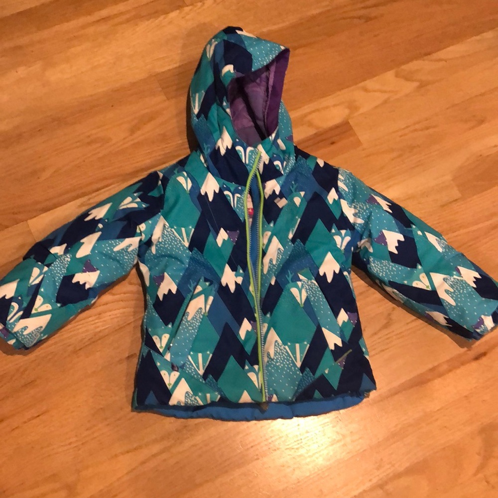 Obermeyer toddler size 4 snow jacket.